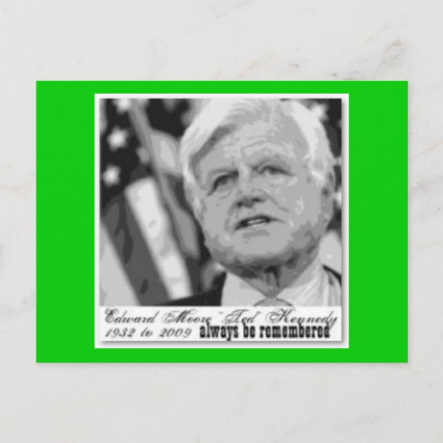 Carte Postale Commémoration 'Kennedy' Edward (Devant)