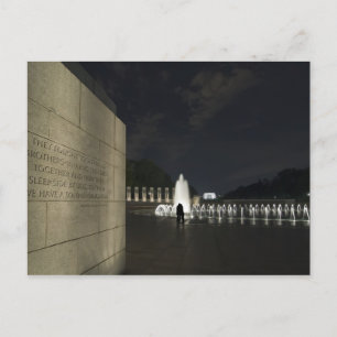 Carte postale commémorative de la Seconde Guerre m