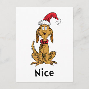 Carte Postale Comment Grinch Stol Christmas   Max est Nice
