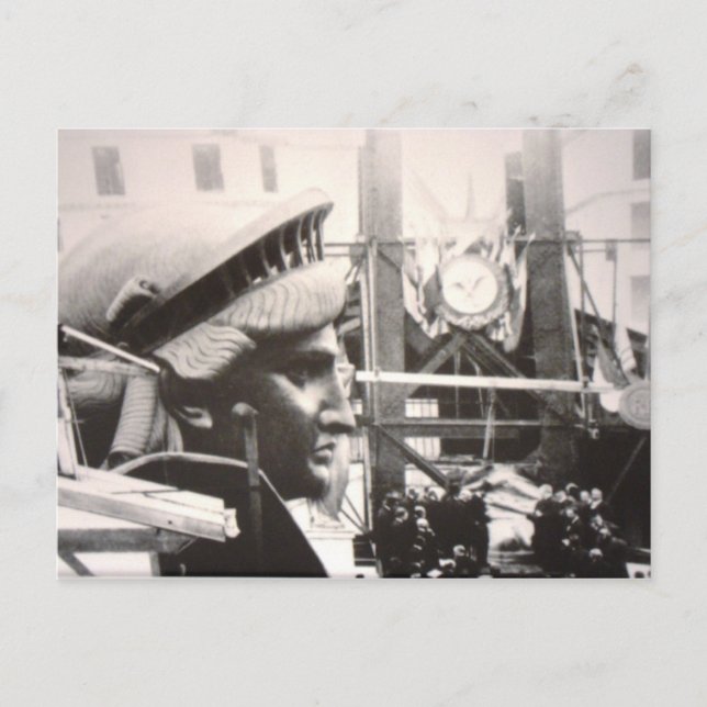 Carte Postale Comment la Liberté de la Dame à Paris (Devant)