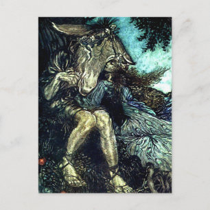 Carte Postale "Comment maintenant l'Esprit ?" Fairy Art par Arth