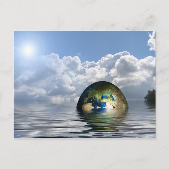 Carte Postale commerce extérieur-62743 IMAGINAIRE RÉALISME NUMÉR (Devant)