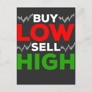 Carte Postale Commerce stock Forex Trader Acheter Vendre haut