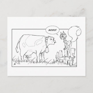 Carte Postale Communication à l'échelle