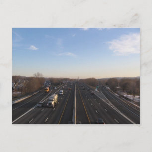 Carte Postale Commute matinale I-787