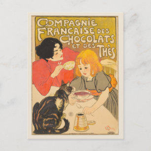 Carte Postale Compagnie Française des Chocolats et des Thés, Art