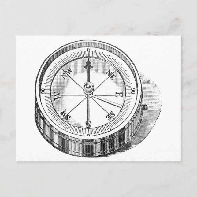 Carte postale - Compass Ingénieur (Devant)