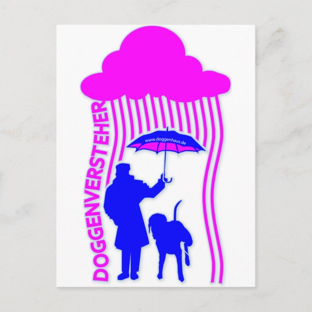 Carte Postale Comprendeurs de chiens (Devant)