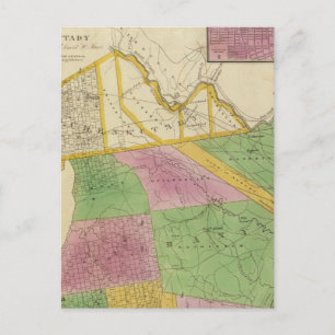 Carte Postale Comté d'Albany, Schenectady