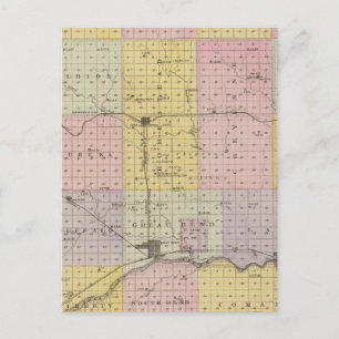 Carte Postale Comté de Barton, Kansas