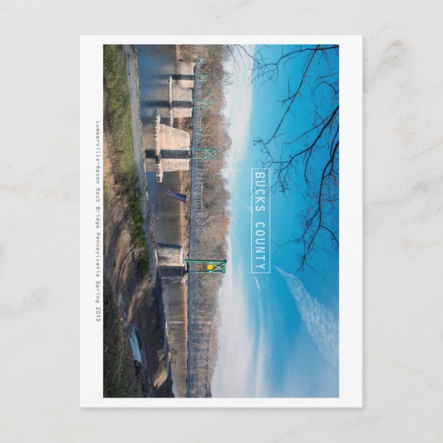 Carte Postale Comté de Bucks. (Devant)