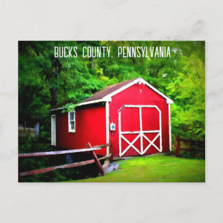 Carte Postale Comté de Bucks Pennsylvanie