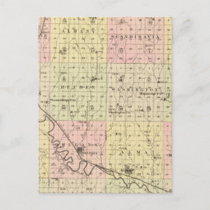 Carte Postale Comté de Harlan, Nebraska
