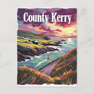 Carte Postale Comté de Kerry Irlande