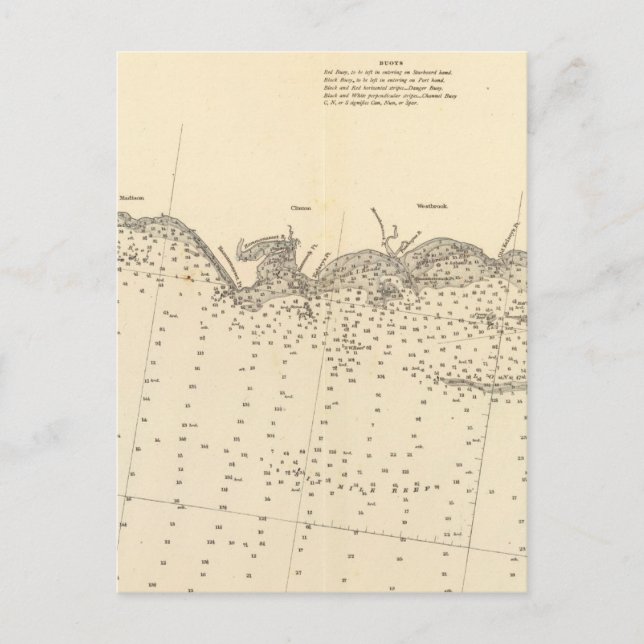 Carte Postale Comté de Middlesex, Connecticut (Devant)