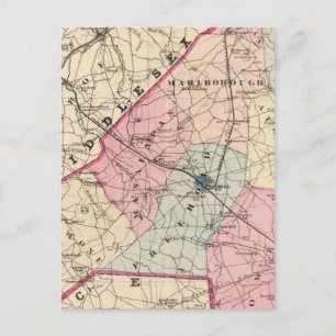 Carte Postale Comté de Monmouth, NJ