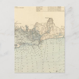Carte Postale Comté de New London