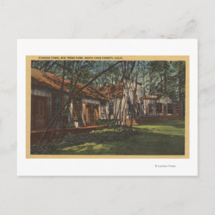 Carte Postale Comté de Santa Cruz, Californie - Ville pionnière