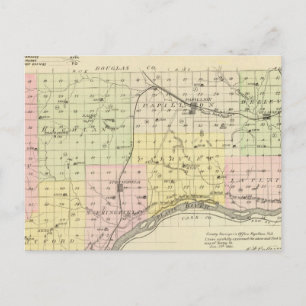 Carte Postale Comté de Sarpy, Nebraska