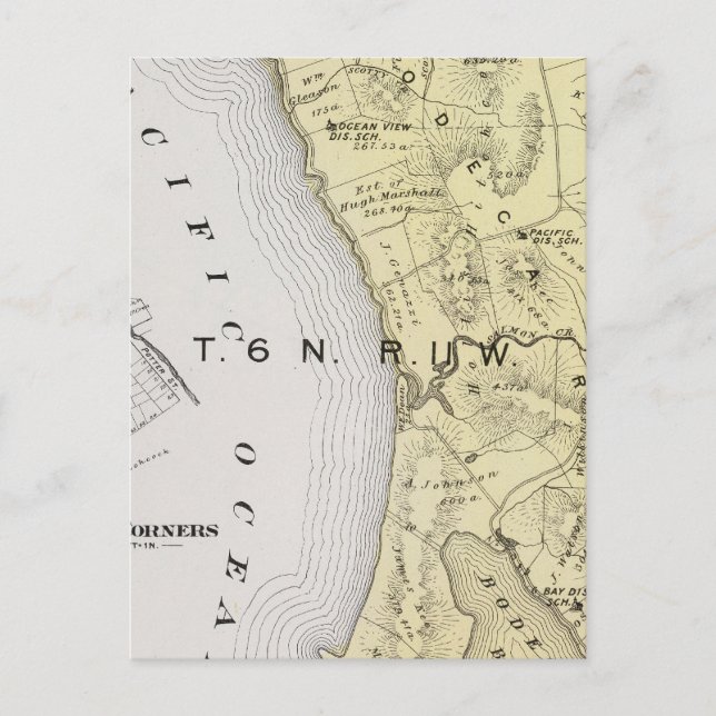 Carte Postale Comté de Sonoma, Californie 14 (Devant)