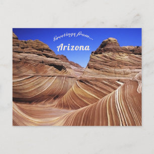 Carte Postale Comté de Wave Coconino Arizona