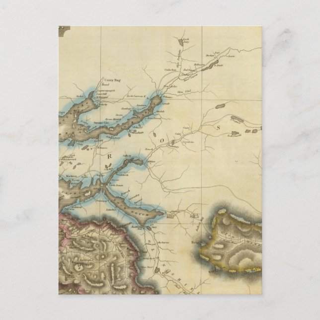 Carte Postale Comté d'Inverness Nord (Devant)