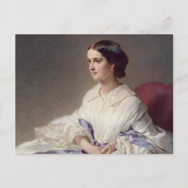 Carte Postale Comte Olga Shuvalova 1858 (Devant)