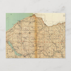 Carte Postale Comtés de Chautauqua, Cattaraugus