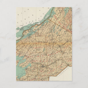 Carte Postale Comtés de Jefferson, Saint-Laurent