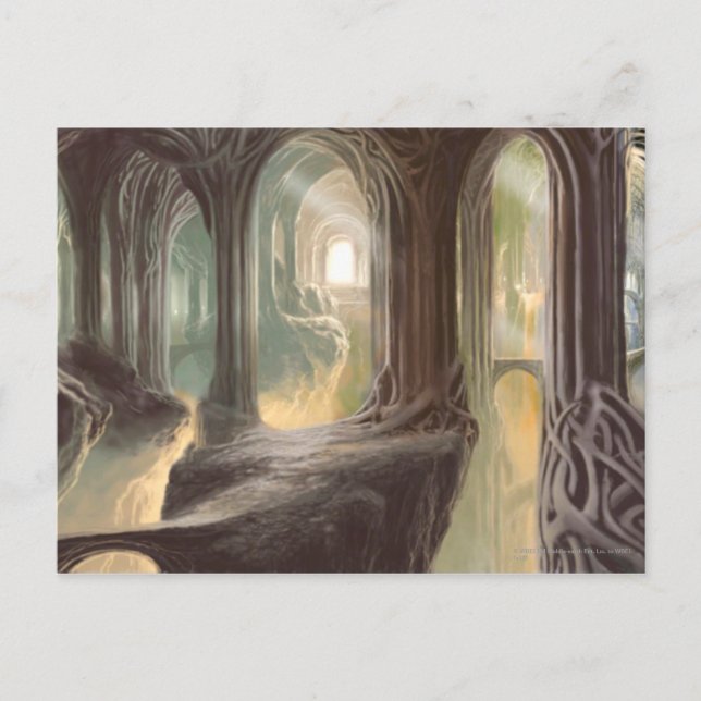 Carte Postale Concept de domaine forestier 2 (Devant)