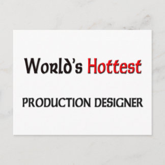 Carte Postale Concepteur de production le plus chaud dans le mon