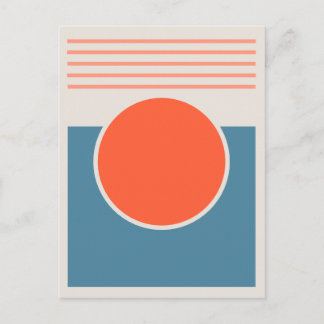 Carte Postale Conception abstraite de Sunshine