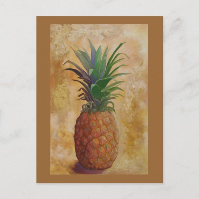 Carte Postale Conception d'ananas (Devant)