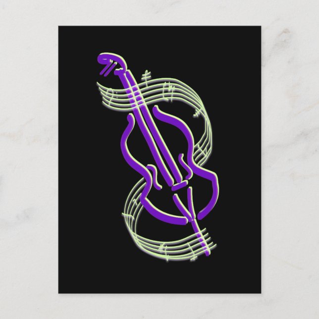 Carte Postale Conception de cello (Devant)
