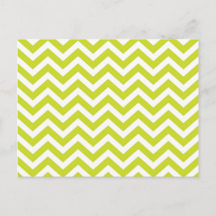 Carte Postale Conception de chaux et Chevron blanc