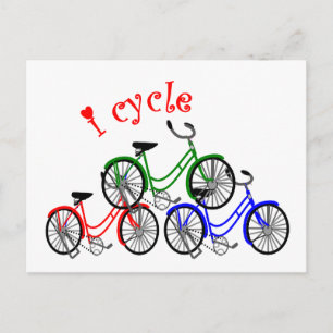 Carte Postale Conception de Cyclist Gifts (Bicycling)