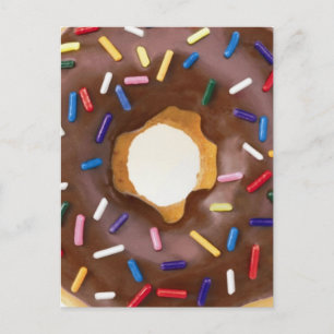 Carte Postale conception de donut