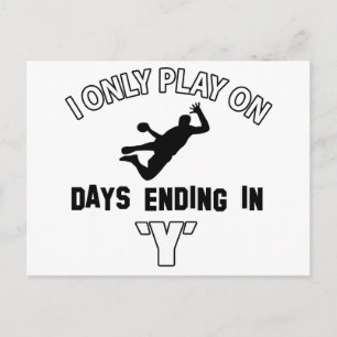 Carte Postale conception de handball