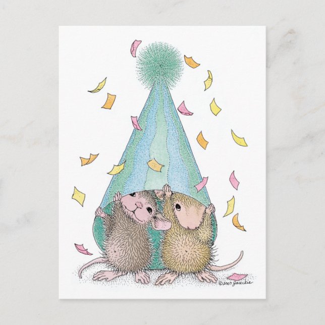 Carte Postale Conception de la souris - (Devant)