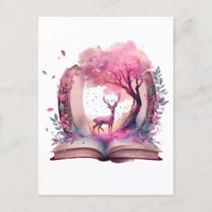 Carte Postale Conception de l'auteur du livre d'Imaginaires