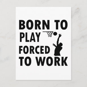 Carte Postale Conception de Netball cool