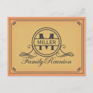 Carte Postale Conception de réunion familiale