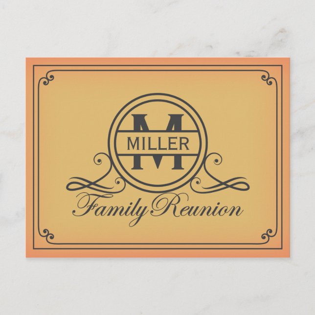 Carte Postale Conception de réunion familiale (Devant)