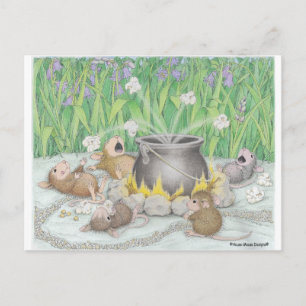 Carte Postale Conception de souris -