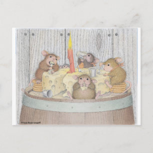 Carte Postale Conception de souris -