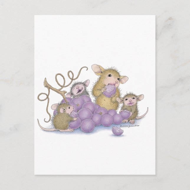 Carte Postale Conception de souris - (Devant)