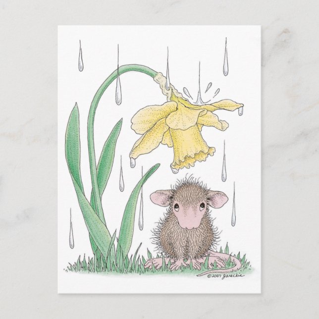 Carte Postale Conception de souris - (Devant)