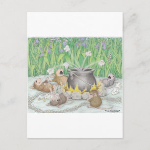 Carte Postale Conception de souris -