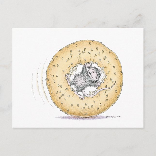 Carte Postale Conception de souris - (Devant)