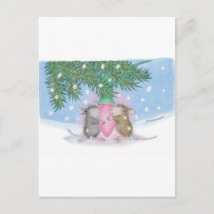 Carte Postale Conception de souris maison®